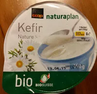 Suhkru kogus sees Kefir Nature