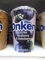 Zuckermenge drin Onken Fat Free Yoghurt Blueberry & Elderberry 450G