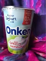 Sucre et nutriments contenus dans Onken