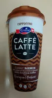 Amount of sugar in Caffè Latte Cappuccino
