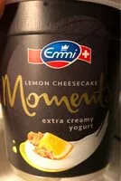 Sokerin määrä sisällä Emmi Moments lemon cheesecake