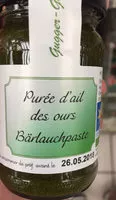 Zuckermenge drin Purée d’ail des ours