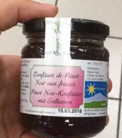 Zuckermenge drin Confiture de Pinot Noir aux fraises