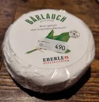 Zuckermenge drin Brie gefüllt mit Bärlauch