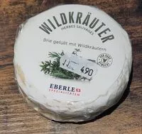Zuckermenge drin Brie gefüllt mit Wildkräutern