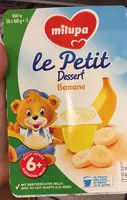 Quantité de sucre dans banane