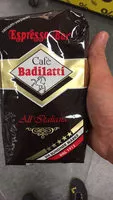 Sucre et nutriments contenus dans Cafe badilatti