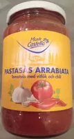 İçindeki şeker miktarı Monte Castello Pastasås Arrabiata