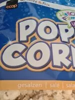 Zuckermenge drin POPCORN gesalzen