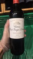 Quantité de sucre dans Pauillac Château Haut-Bages Libéral