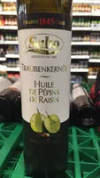 Suhkru kogus sees Huile de pépin de raisin
