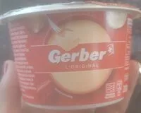 Sucre et nutriments contenus dans Gerber