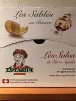 Amount of sugar in Les sablés au beurre