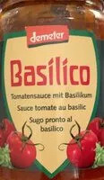 Sokerin määrä sisällä Basilico