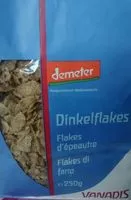 Sokerin määrä sisällä Flakes d'épeautre