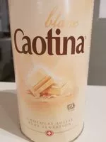 入っている砂糖の量 white Caotina Swiss chocolate