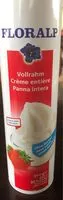 含糖量 Crème entière