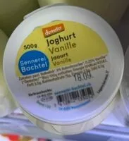 Sokerin määrä sisällä Joghurt Vanille