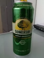 Sugar and nutrients in Somersby