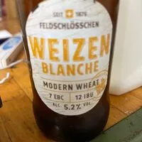 Zuckermenge drin Weizer Blanche