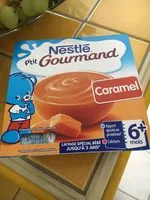 Quantité de sucre dans NESTLE P'TIT GOURMAND Caramel - 4 x 100g - Dès 6 mois