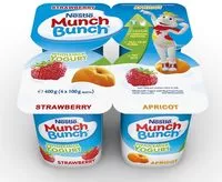 Количество сахара в Munch Bunch Wholemilk Yogurts
