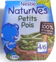 Sokerin määrä sisällä Naturnes Petits Pois