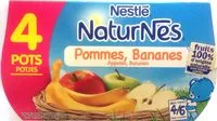 Sucre et nutriments contenus dans Naturnes