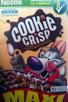 Sucre et nutriments contenus dans Cookie crisp