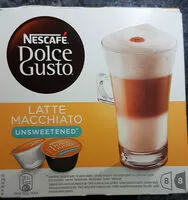 İçindeki şeker miktarı Latte Macchiato Unsweetened