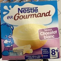 Quantité de sucre dans P'tit Gourmand saveur Chocolat blanc