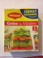 Suhkru kogus sees Gelée au Madere