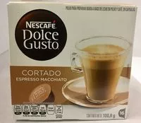 Amount of sugar in Dolce Gusto cortado