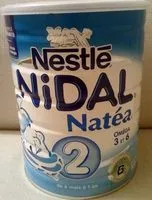 Sucre et nutriments contenus dans Nidal 2