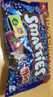 Cantidad de azúcar en Smarties mini (+10% gratuit)