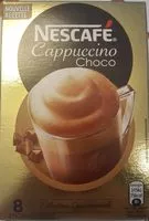 Şeker ve besinler Choco cappuccino