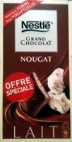 चीनी की मात्रा Grand Chocolat Nougat Lait
