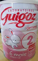 Zuckermenge drin Lait 2eme age