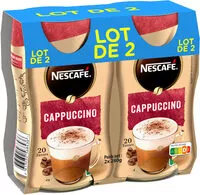 Amount of sugar in NESCAFE Cappuccino, Café Soluble, 2 Boîtes de 280g