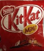 Suhkur ja toitained sees Kit kat mini