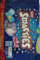 Cantidad de azúcar en SMARTIES MINI