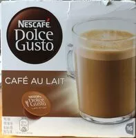 中的糖分和营养成分 Cafe au lait