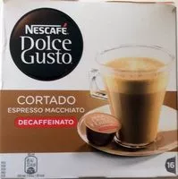 糖質や栄養素が Nescafe cortado