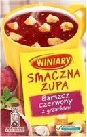 Cantidad de azúcar en Winiary Smaczna Zupa Red Borscht With Croutons 16 G