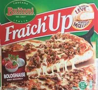 Amount of sugar in BUITONI FRAICH'UP pizza surgelée Bolognaise 600g