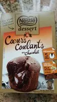 Suhkru kogus sees NESTLE DESSERT Préparation pour Coeurs Coulants au Chocolat 305g