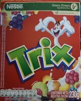 Sucre et nutriments contenus dans Trix