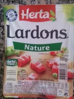 Cantidad de azúcar en Lardons, Nature