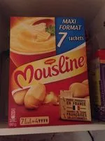 含糖量 MOUSLINE Purée Nature Format Economique, 7 sachets pour 4 personnes (7x130g)