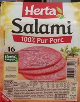 Suhkru kogus sees Salami 100 % pur porc